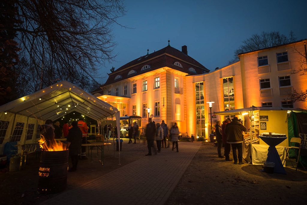 Gutshaus Barendorf zu Weihnachten