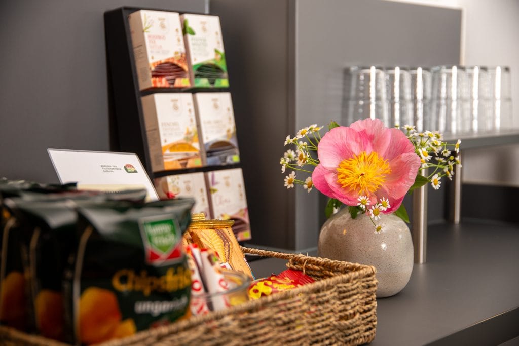 Tee- und Kaffeetheke